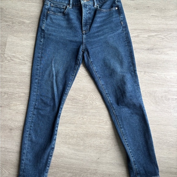 Pre-loved LOFT High Slim Jeans in Dark Wash - Picture 4 of 6